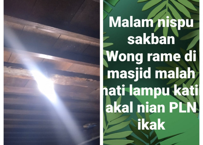 Listrik di Ogan Ilir Padam Saat Sedang Malam Nisfu Sya'ban, Warga Ramai-Ramai Maki PLN di Medsos