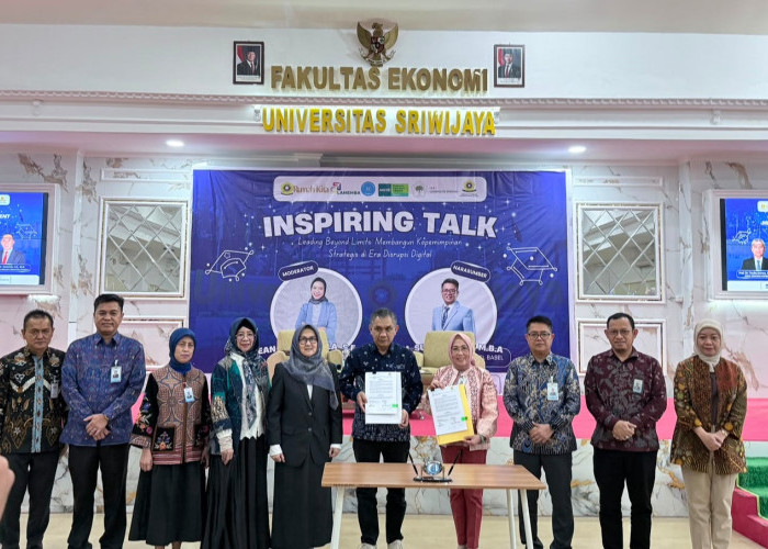 Bank Sumsel Babel Perkuat Sinergi dengan Universitas Sriwijaya melalui Bank Mini 