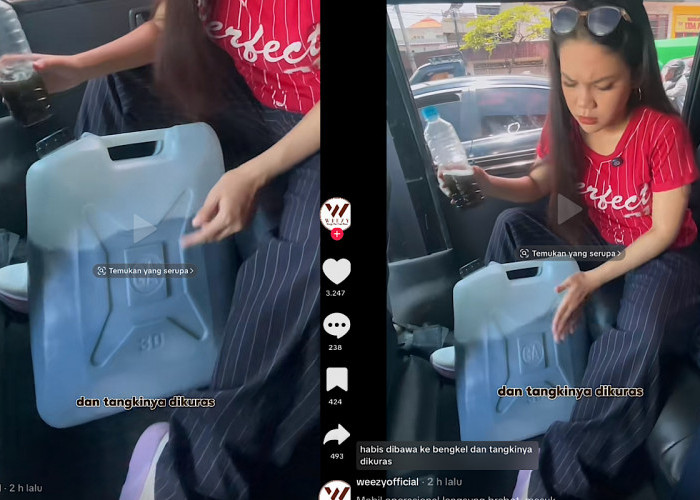 Isi Bensin 200 Ribu Malah Rugi 2 Juta, Cewek Ini Buru-buru ke SPBU, Ternyata 