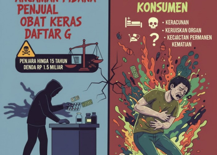Edarkan Obat Keras Daftar G Tak Berizin Hingga Fatal Dikonsumsi Tanpa Resep, Hadi Terancam Pidana Berat