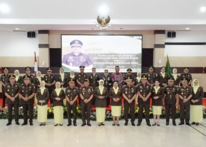 16 Pejabat Baru Dilantik Kajati Sumsel, Komitmen Tingkatkan Kinerja dan Integritas