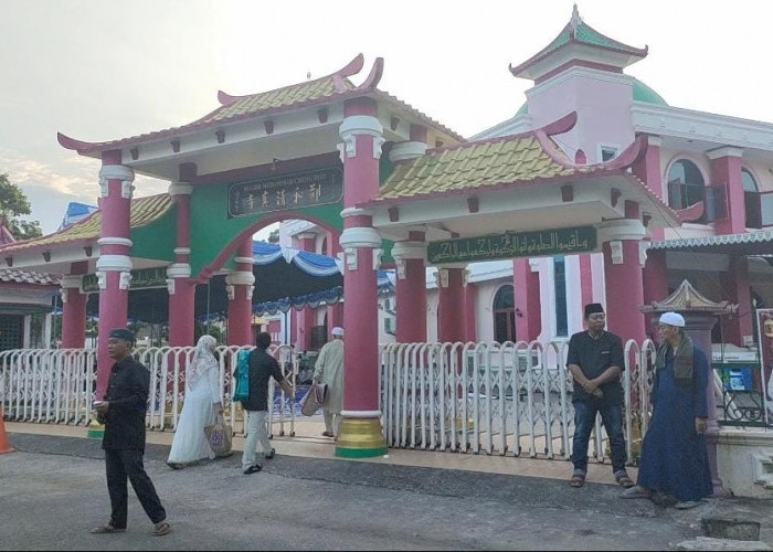 Ribuan Jemaah Laksanakan Shalat Ied Hari Raya Idul Adha 1444 H di Masjid Al Islam Muhammad Cheng Hoo Palembang