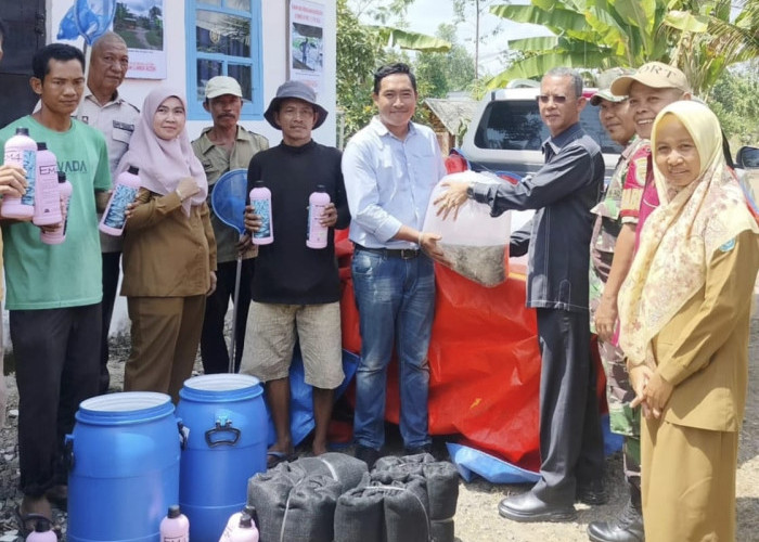 Kolam Sumber Rezeki Desa Tanjung Raja Selatan Dipercaya Jadi Kampung Perikanan Budidaya Ogan Ilir 