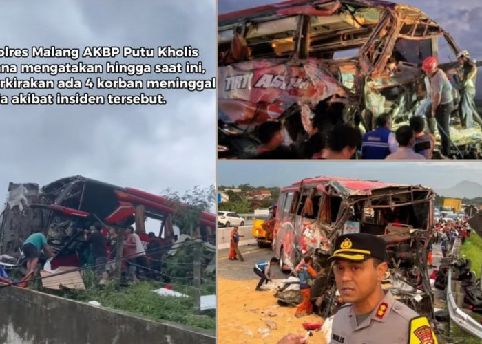 Innalillahi, Tragedi Study Tour SMP Daqu di Tol Malang 4 Meninggal Dunia, Puluhan Korban Dirawat Intensif 