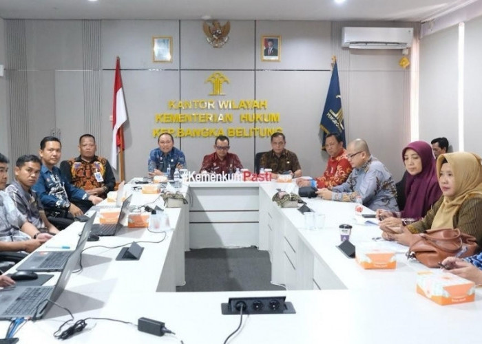 Perkuat Akses Keadilan hingga Desa, 7 Kabupaten/Kota di Babel Harmonisasi Raperkada Pos Bantuan Hukum