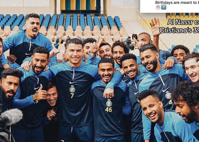 Al Nassr Rayakan Ultah Ronaldo ke 39, Pendukung GOAT Heran Pendukung Messi Kok Ramai di Kolom Komentar?