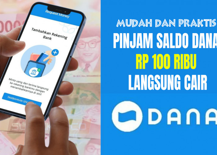 Mudah dan Praktis! Pinjam Saldo DANA 100 Ribu Langsung Cair dengan Fitur Ini