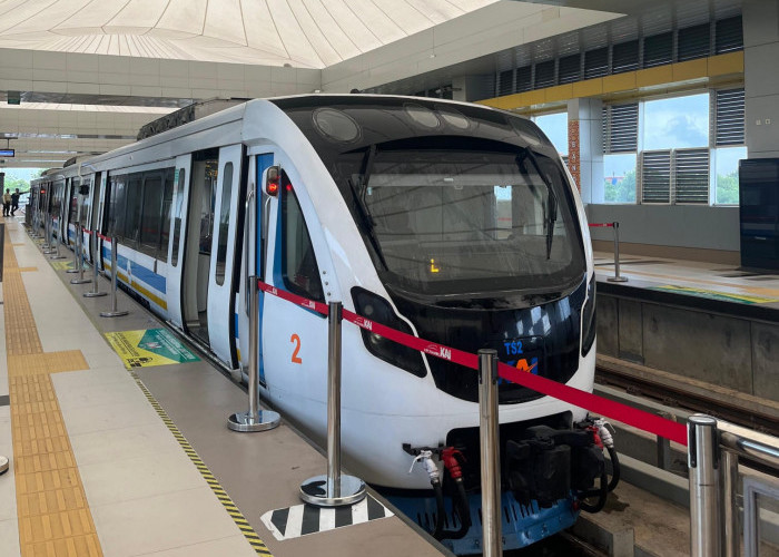 LRT Sumsel Catat 67.999 Penumpang Hingga Hari Kelima Angkutan Nataru 2024/2025