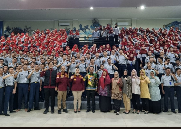 Kanwil Kemenkum Sumatera Selatan Gelar Sosialisasi Kekayaan Intelektual kepada 250 Siswa SMA di Jakabaring