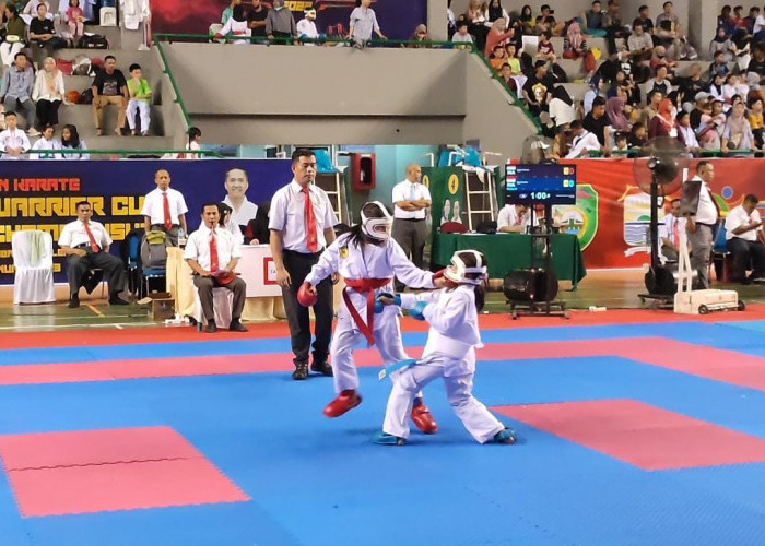 1.300 Karateka Bersaing di Ratu Dewa Warrior Cup