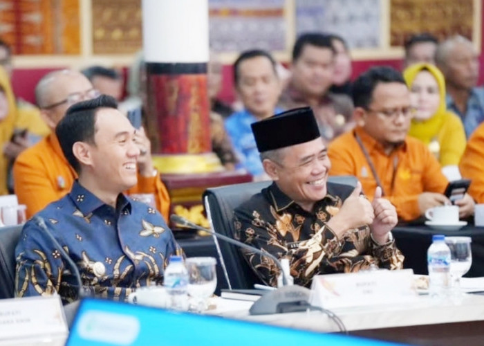 Wabup Ogan Ilir Hadiri Rakor Sinergi Program Pengentasan Kemiskinan Bersama Gubernur Sumsel