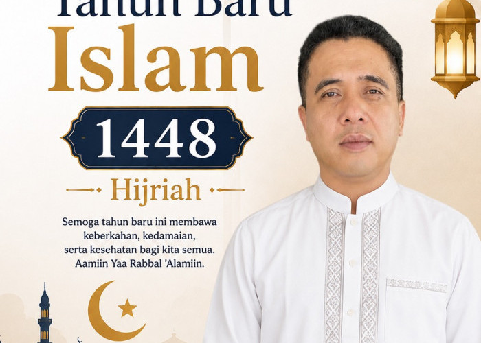 Dirut RSUD Kayu Agung Dr M Tito Aristian Mengucapkan Selamat Tahun Baru Islam 1448 H 