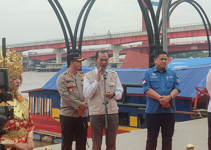 Wali Kota Palembang Tebar Janji Akan Perbaiki Dermaga Kecil