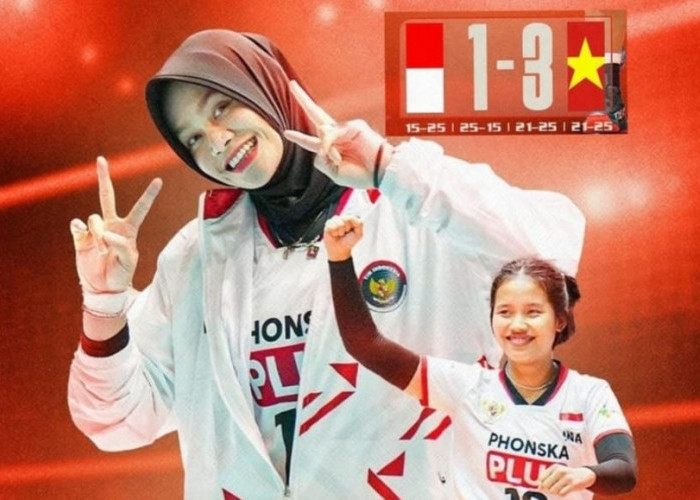 Menolak Menyerah, Timnas Voli Putri Indonesia Tumbang 1-3 dari Vietnam di Leg ke-2 SEA V League 2024