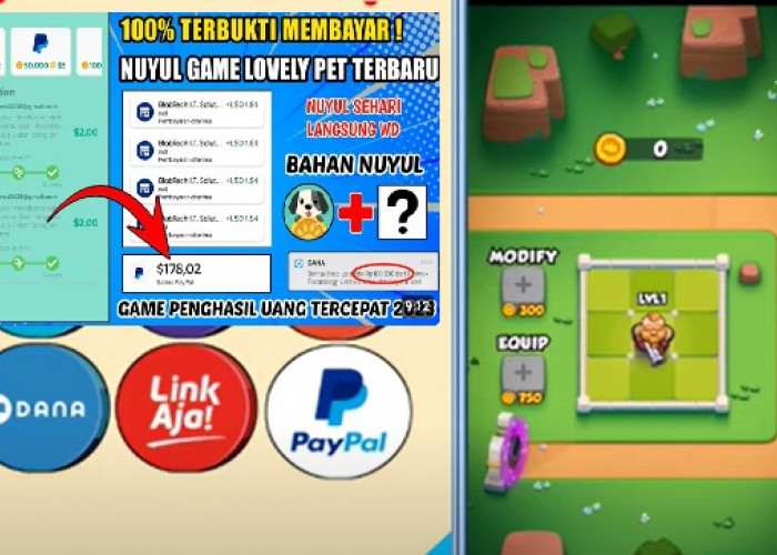 SUPER GACOR! Rekomendasi 15 Game Penghasil Uang Gratis Tercepat Baru Rilis, Cuan Masuk ke DANA  