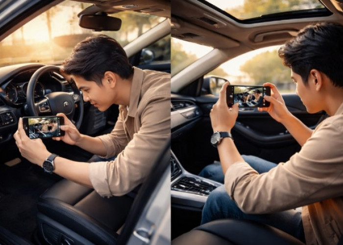 Rahasia Foto Interior Mobil Terlihat Profesional Cuma Pakai HP, Ini 8 Trik Jitu Agar Cepat Laku di Marketplace