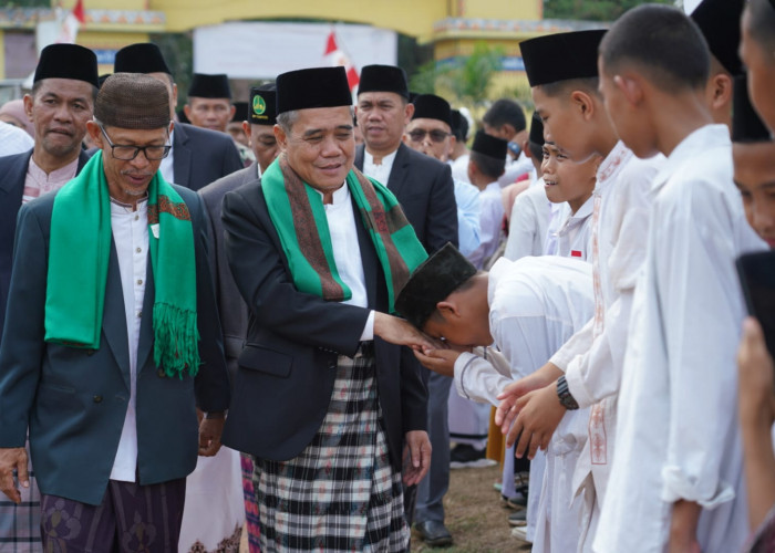 Wabup Hadiri Peringatan Hari Santri se-Kabupaten Ogan Ilir di Ponpes Darul Iman Muara Kuang