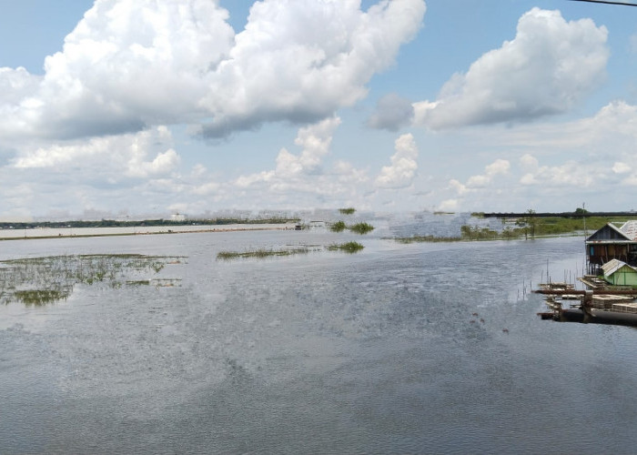 Sungai Kelekar di Tanjung Senai Kini Layaknya Lautan, Daya Tarik Wisata Terbaru di Ogan Ilir