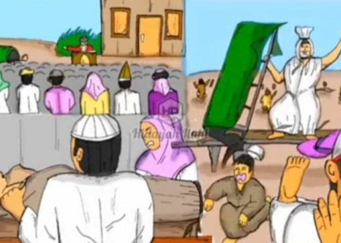 KISAH LUCU! Abu Nawas 'Ngeprank' Malaikat Munkar Nakir, Hanya untuk Mengharap Maaf dari Raja Harun Al-Rasyid