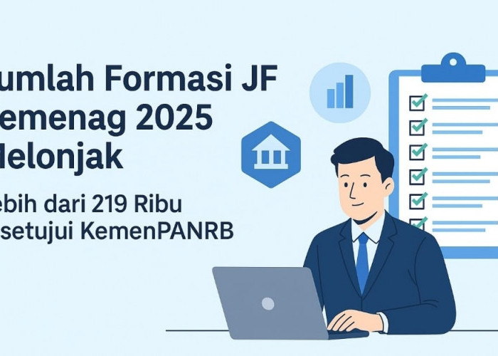 Formasi Jabatan Fungsional Kemenag 2025 Resmi Disetujui, Meningkat Drastis  Lebih dari 219 Ribu