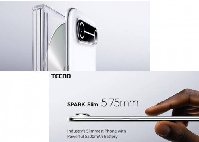 Tecno Spark Slim Hadirkan Desain Bodi Tipis serta Performa Handal 