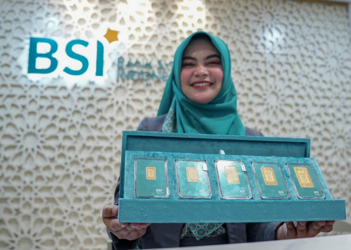 Harga Emas Merangkak Naik, BSI Pastikan Stok Emas Aman