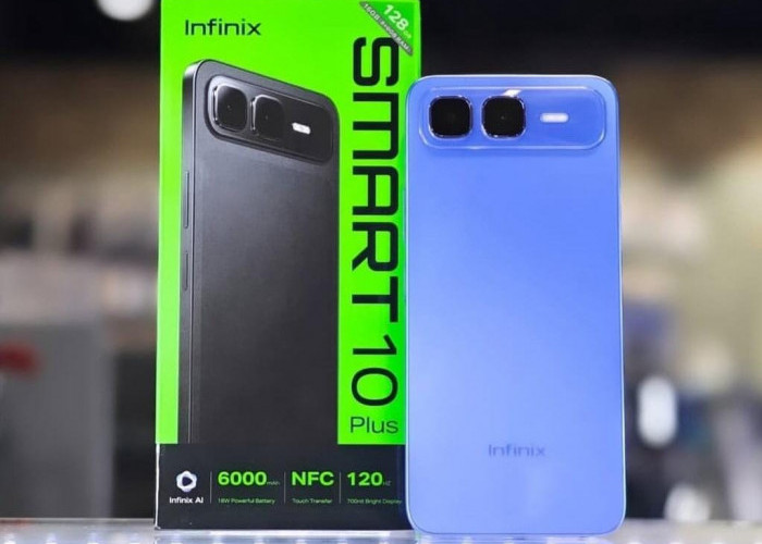 Infinix Smart 10 Plus Disupport Dual Speaker dengan Teknologi Ultra Volume 300%