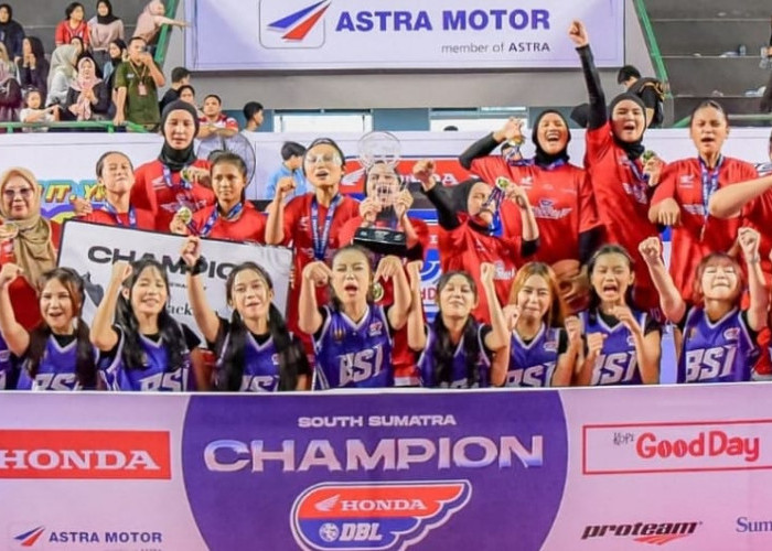 BSI Palembang Rebut Takhta DBL Sumsel 2026! Smandala Ditaklukkan 70-44 di Final Putri