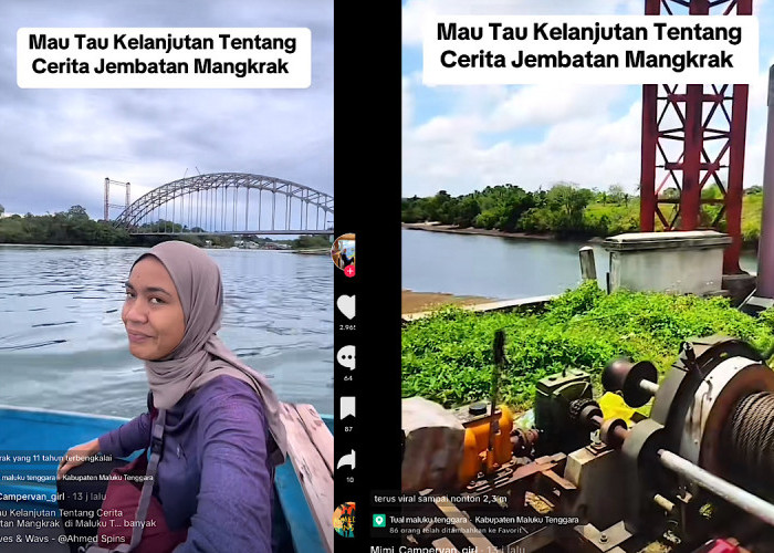 Amazing, Jembatan Mangkrak 11 Tahun di Maluku Tenggara, Netizen Heran Kok Masih Ada Besinya? 