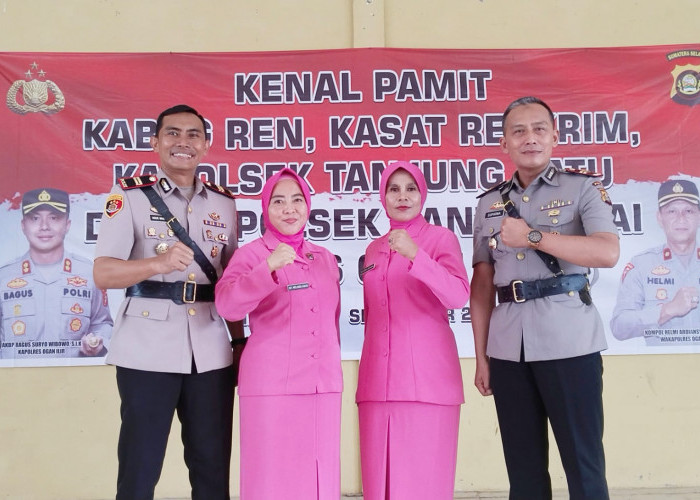 Resmi Jabat Kapolsek Rantau Alai, IPTU Suparna Siap Berkolaborasi dan Dukung Program Kapolres Ogan Ilir