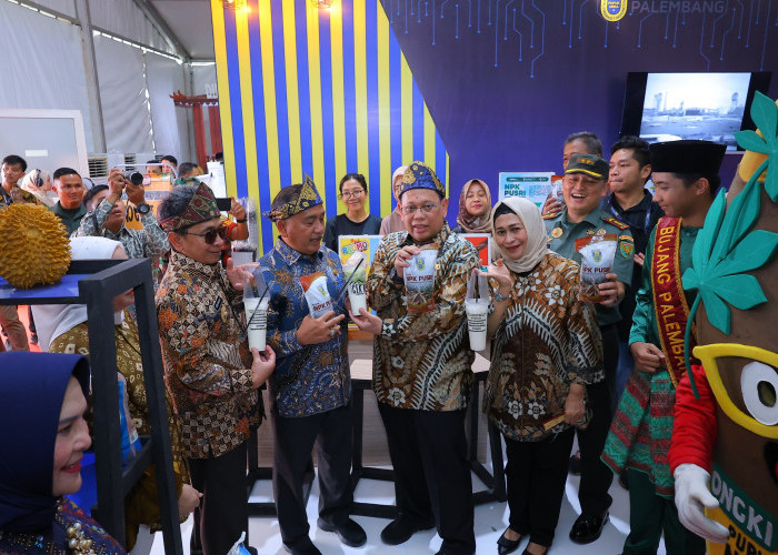 Resmi Dibuka, Pj Wali Kota Ucok Abdulrauf Optimis Palembang Expo 2024 Bisa Bangkitkan Ekonomi
