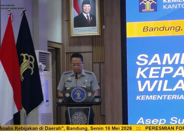Kanwil Kemenkum Sumsel Ikuti Peresmian Forum Komunikasi Kebijakan Jawa Barat dan Policy Talks 