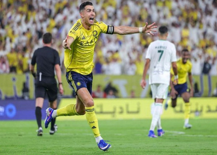 Liga Arab Saudi - Al Nassr Menang 2-0 Atas Al Ahli, Ronaldo Sumbang Gol