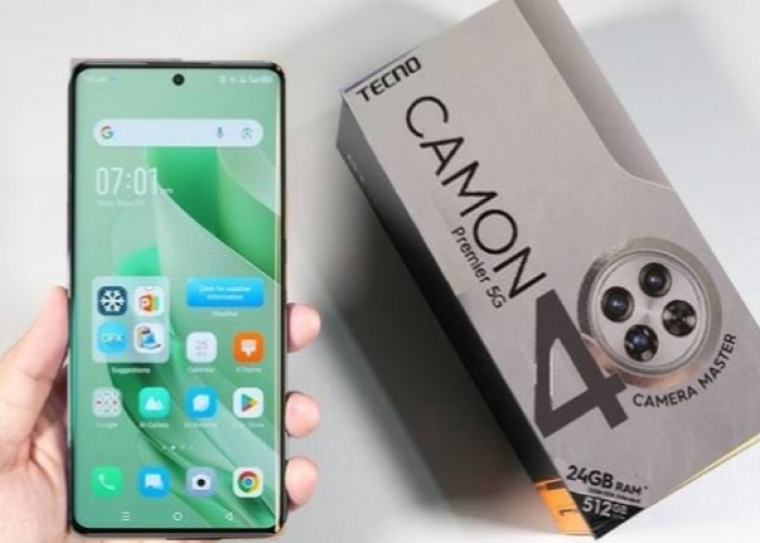 Tecno Camon 40 Premier 5G: Ditenagai Chipset Dimensity 8200 Ultra dengan Desain Lebih Modern!