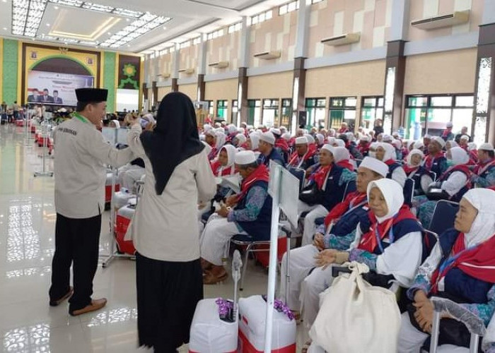 Total 6.101 Jemaah Embarkasi Palembang Sudah di Mekkah, Kloter 18 Masuk Asrama Haji Palembang