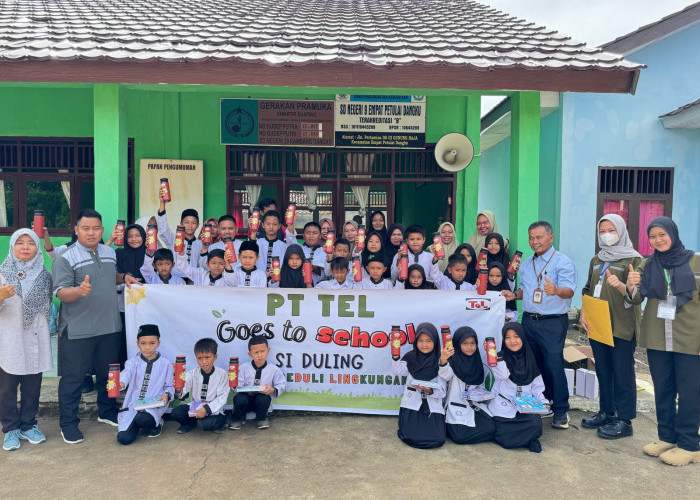 PT TeL Luncurkan Program CSR 'Si Duling' dengan Distribusi Tumbler dan Buku Tulis ke 25 Sekolah