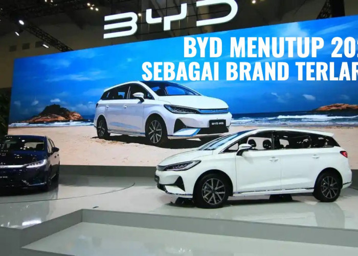 Dari MPV Sampai SUV, BYD Kuasai Daftar Mobil Listrik Paling Laku 2025
