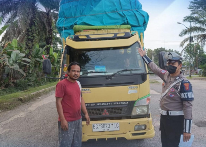 Operasi Patuh Musi 2025 Hari Kedua, Satlantas Polres Ogan Ilir Fokus Penindakan Kendaraan ODOL