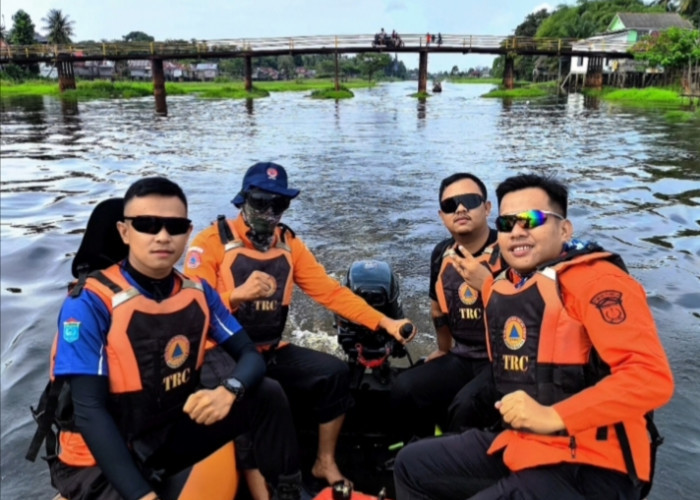 BPBD Ogan Ilir Siagakan Personel di Lokasi Wisata Air Speedboat, untuk Antisipasi Terjadinya Bencana