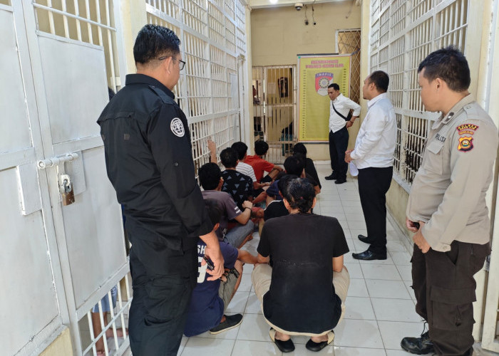 Atasi Over Kapasitas Ruang Tahanan, Sat Tahti Polres Ogan Ilir Titipkan 11 Tahanan ke Lapas Tanjung Raja
