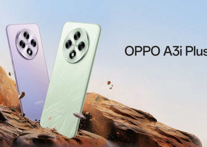 Oppo A3i Plus: Rekomendasi HP RAM 12 GB Terbaik dengan Jaringan 5G Tercepat Harga 3 Jutaan 