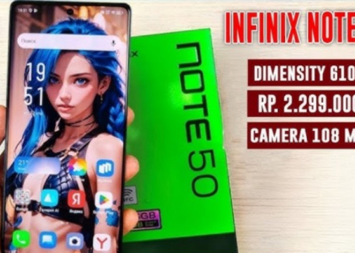 Infinix Note 50 Banting Harga, Senjata Tempur Baru Para Gamers Berkat Fitur Canggih Ini