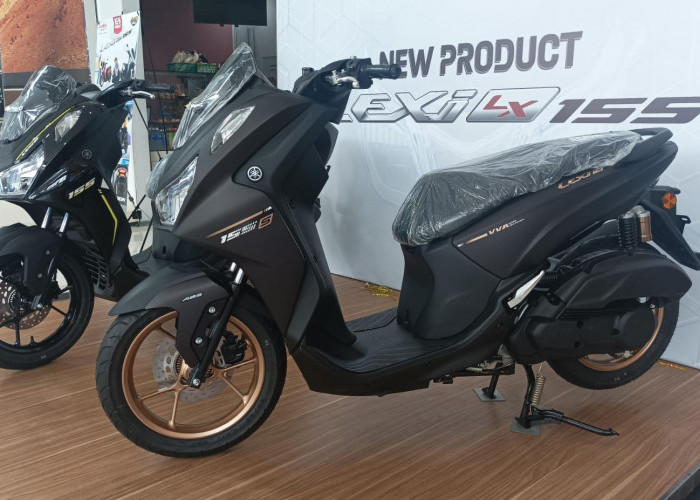 Yamaha Lexi LX 155, Skutik Premium Bergaya Elegan dengan Mesin Blue Core 155 VVA, Cocok untuk Mobilitas Harian