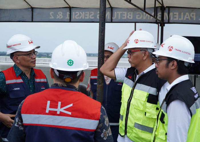 Kantor Staf Presiden Tinjau Progres Tol Palembang-Jambi, Dukung Percepatan Penyelesaian Proyek Strategis
