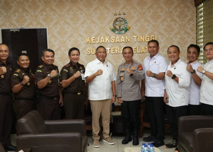 Kapolda Sumsel Bertemu Kajati, Bahas Penguatan Criminal Justice System