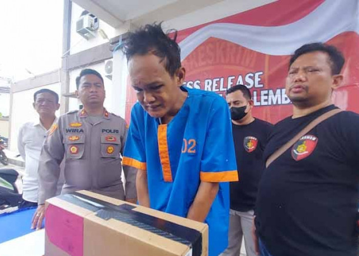 Residivis Pencuri Burung di Rumdin Wakapolda Sumsel Ditangkap Kasus Bobol Rumah di Palembang