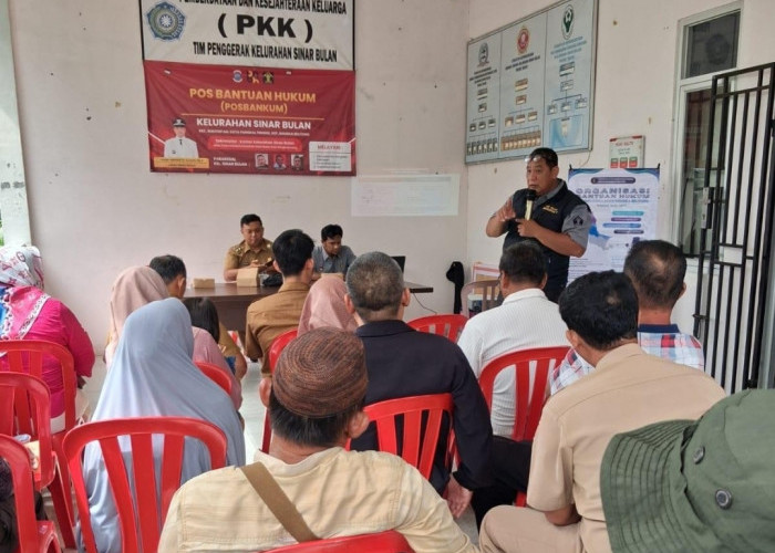 Program BEKUMPUL Kanwil Kemenkum Babel Sosialisasikan KUHP Nasional di Kelurahan Sinar Bulan