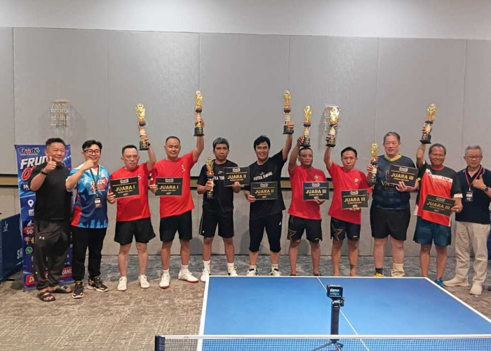 Ini Juara Turnamen Tenis Meja Frudo Cup 2026