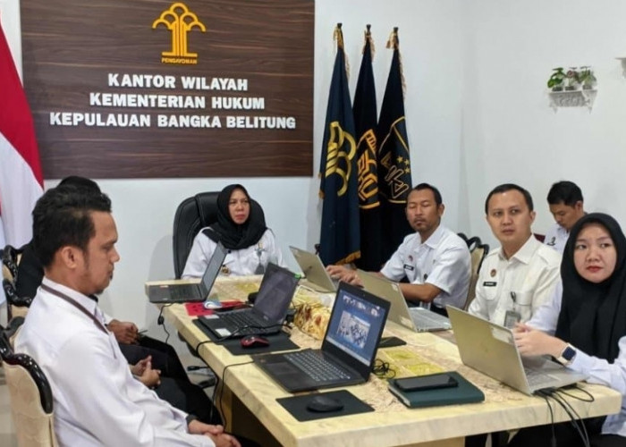 Penghargaan ASN, Kemenkum Babel Ikuti Validasi Satyalancana Karya Satya