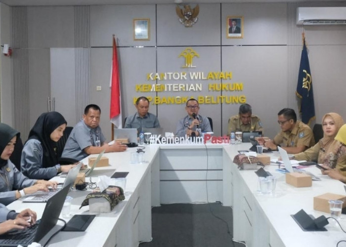 Kemenkum Babel Bahas Tiga Rancangan Peraturan Kepala Daerah Bangka Tengah